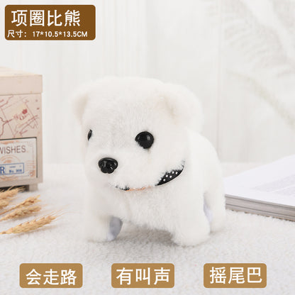 Interactive Walking & Barking Robot Puppy Toy