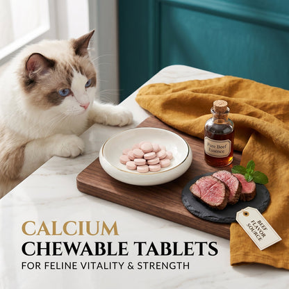 Pet Calcium Tablets for Dogs & Cats