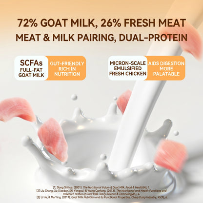 Freeze-Dried Goat Milk Chew Sticks for Cats & Dogs