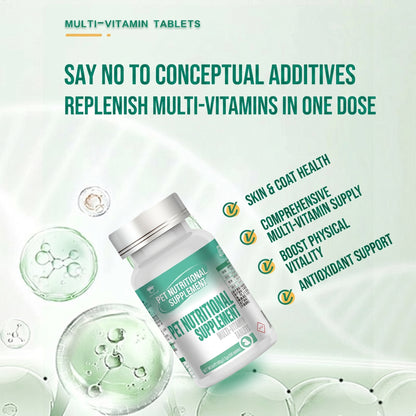 Multifunctional Pet Vitamins for Dogs & Cats