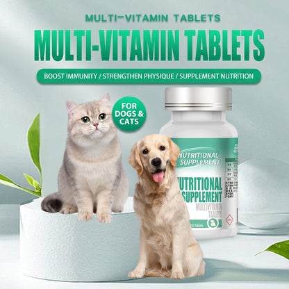 Multifunctional Pet Vitamins for Dogs & Cats