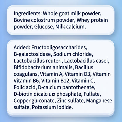 Pet Formula Goat Milk Powder for Dogs & Cats